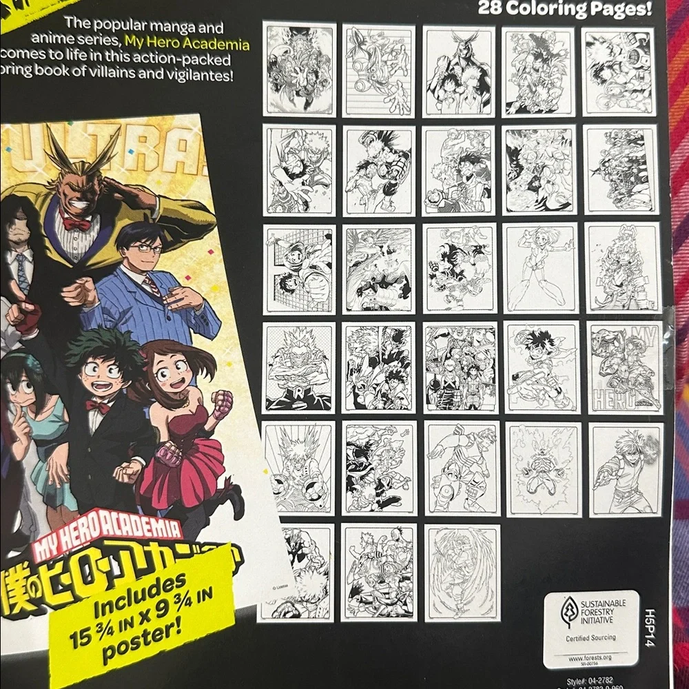 Crayola Art with Edge My Hero Academia - comes with a poster